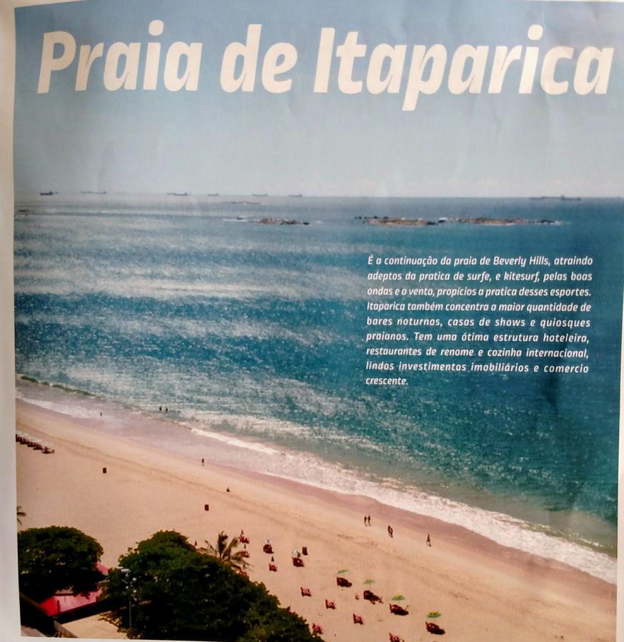 Flat Pasárgada 906, Free Bikes, pé na praia Vila Velha  Exterior foto