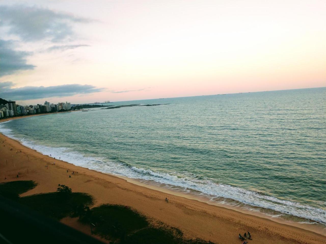 Flat Pasárgada 906, Free Bikes, pé na praia Vila Velha  Exterior foto